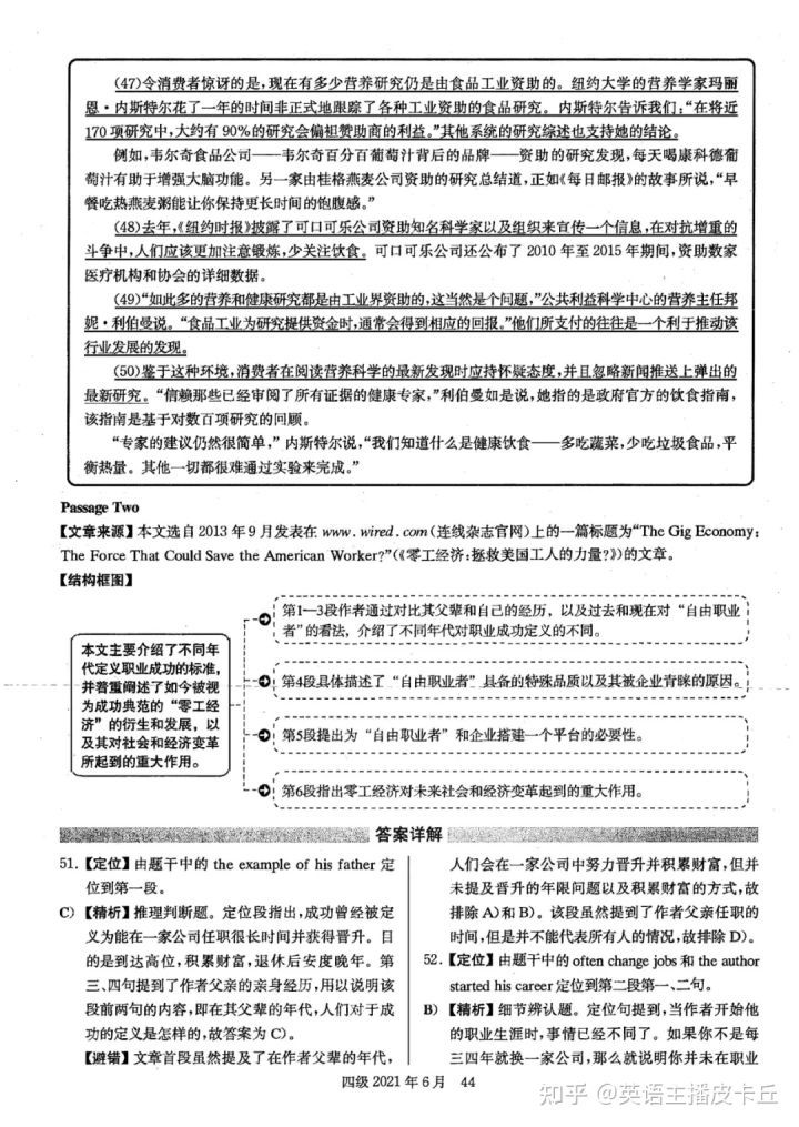 中央财经大学自主招生试题_2014对外经济贸易大学自主招生试题_大学英语四级试题