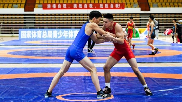 2024年全国体校U系列国际式摔跤锦标赛开赛